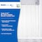 Kenney Mfg Twist & Fit No Tools Tension Shower Curtain Rod, 36-63in, Chrome KN608C/40H - alternate 8
